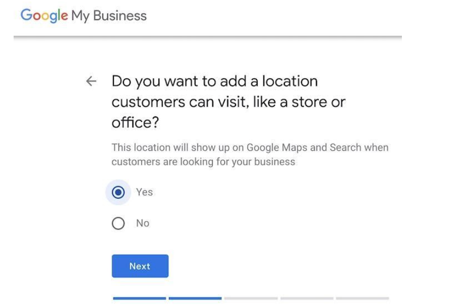 Google my business