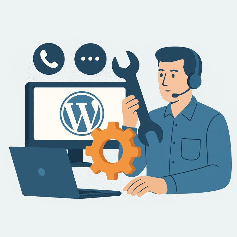 συντηρηση wordpress